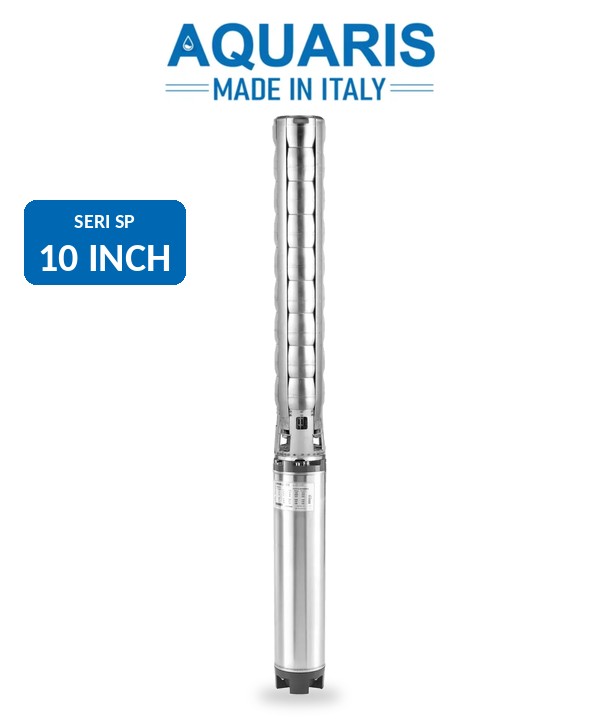 Bơm chìm giếng khoan Aquaris Seri SP 10 inch