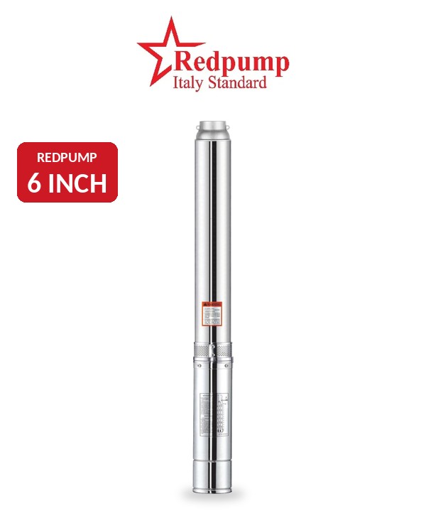 Bơm chìm giếng khoan Redpump 6 inch